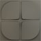 Ekena Millwork 19 5/8in. W x 19 5/8in. H Edmund EnduraWall Decorative 3D Wall Panel Covers 2.67 Sq. Ft. WP20X20EUISG - alternate 1